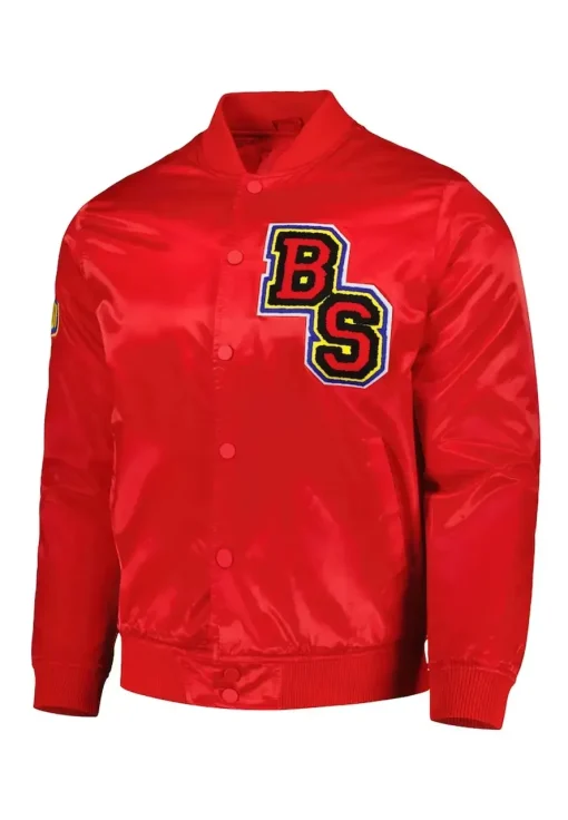 Bart Simpson Bomber Satin Jacket