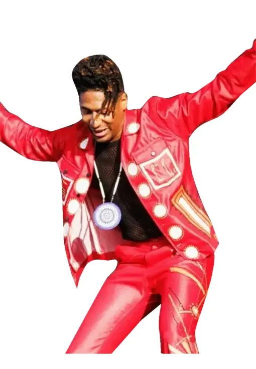 newport-folk-jon-batiste-leather-jacket