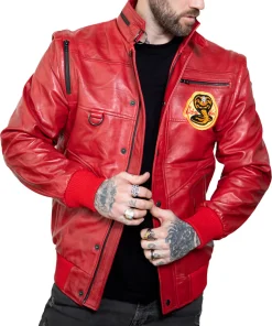 cobra-kai-bomber-leather-jacket