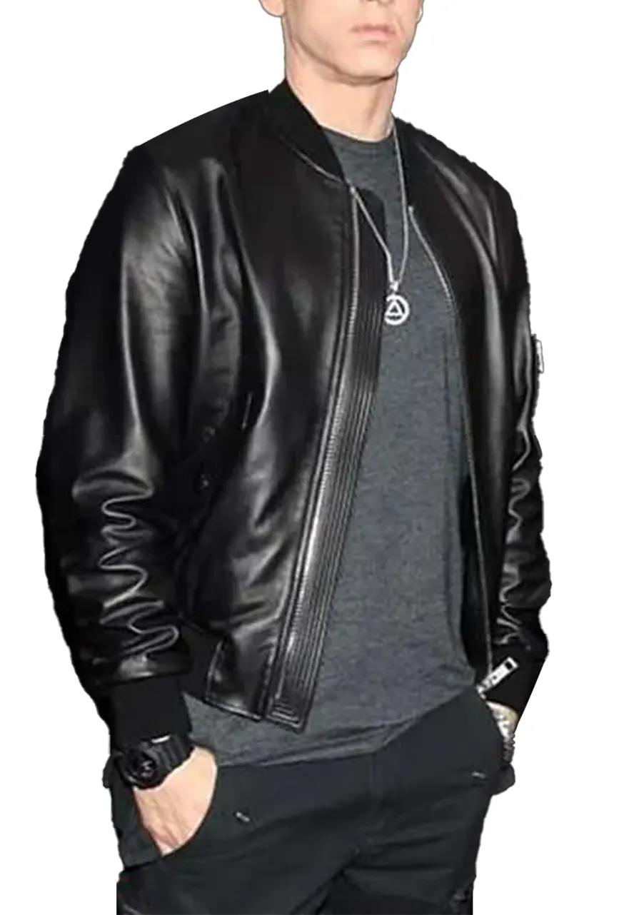 eminem-southpaw-event-leather-black-jacket