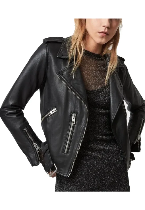 swiping-america-reagan-baker-black-leather-jacket