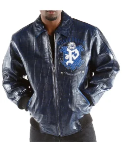Alternative view of Pelle Pelle Blue Jacket