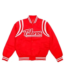 tulones-red-varsity-jacket