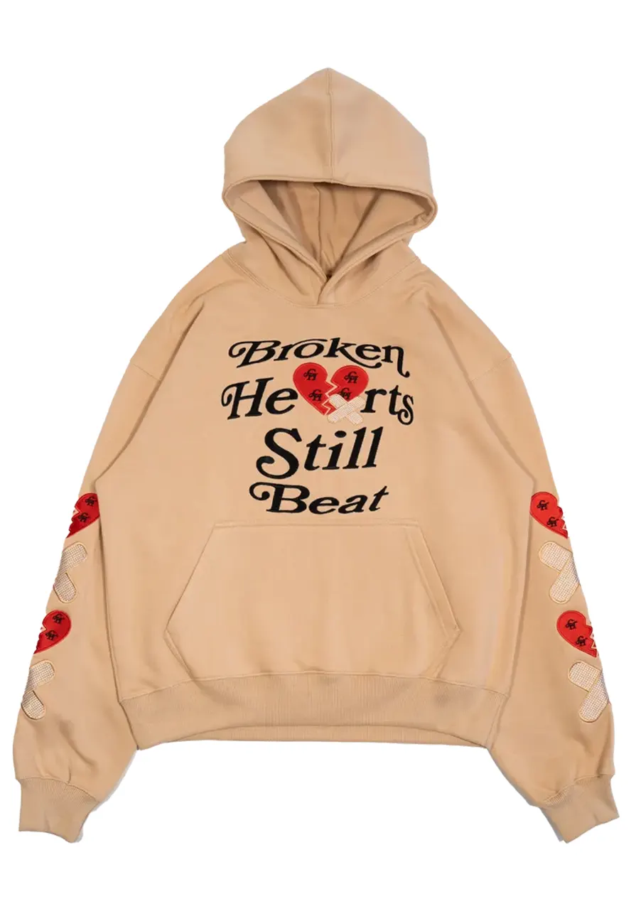 broken-hearts-still-beat-camel-hoodie