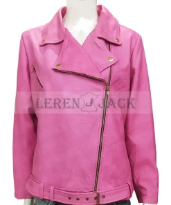 regina-george-2024-mean-girls-pink-leather-jacket