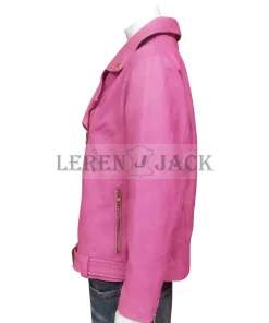 regina-george-2024-mean-girls-pink-leather-jacket