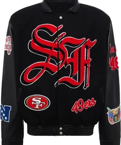 jh-san-francisco-49ers-black-varsity-bomber-jacket