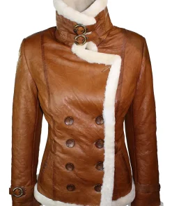 rachael-aviator-double-breasted-brown-leather-jacket