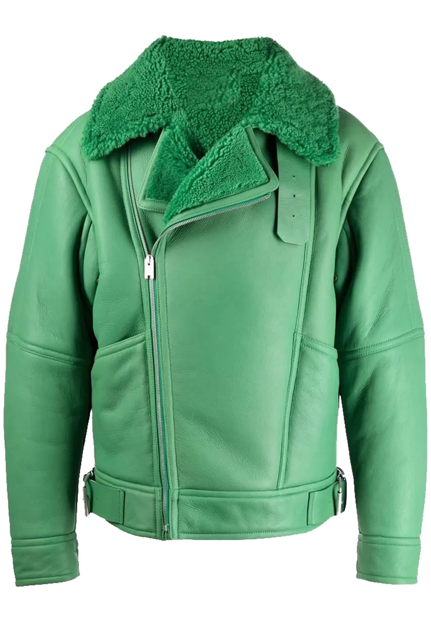 holly-aviator-shearling-fur-green-biker-jacket