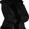 joel-sheepskin-shearling-fur-black-hooded-jacket