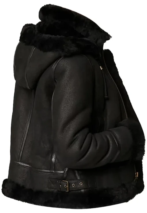 joel-sheepskin-shearling-fur-black-hooded-jacket