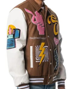 sugarhill-danger-letterman-brown-bomber-jacket