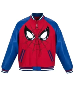 90s-spiderman-leather-varsity-jacket