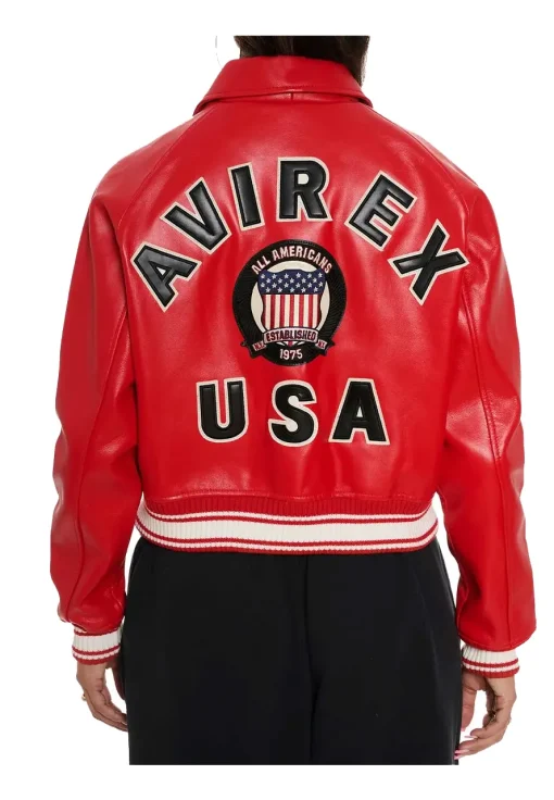 avirex-cropped-leather-red-jacket