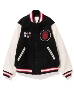 bape-stussy-varsity-black-jacket
