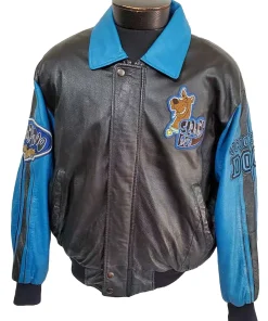 scooby-doo-leather-jacket-with-patches