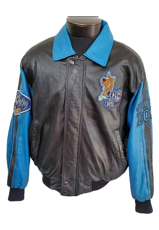 scooby-doo-leather-jacket-with-patches