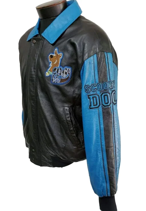 scooby-doo-leather-jacket-with-patches