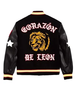 corazon-de-leon-black-varsity-jacket