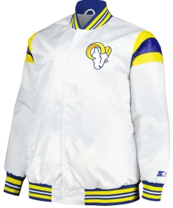 los-angeles-rams-midweight-white-satin-jacket