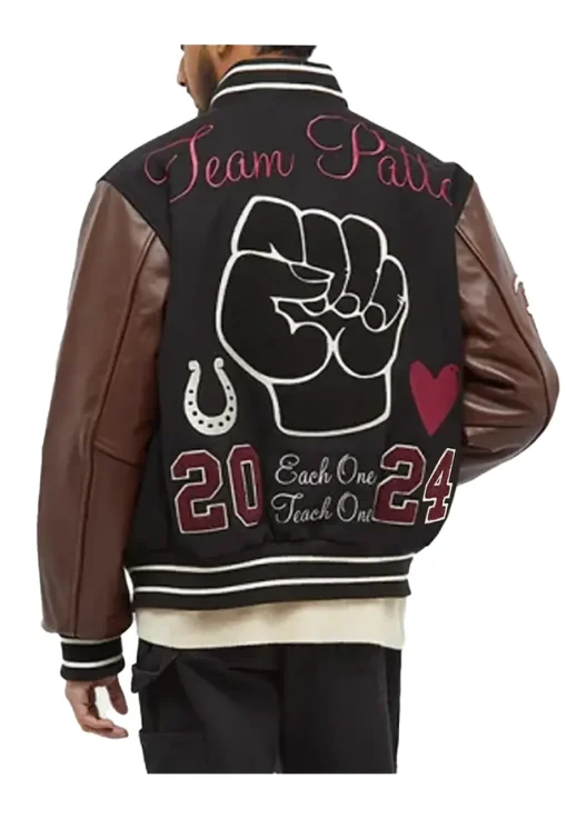 lucky-charm-black-and-brown-varsity-jacket