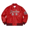 supreme-new-york-yankees-red-leather-jacket