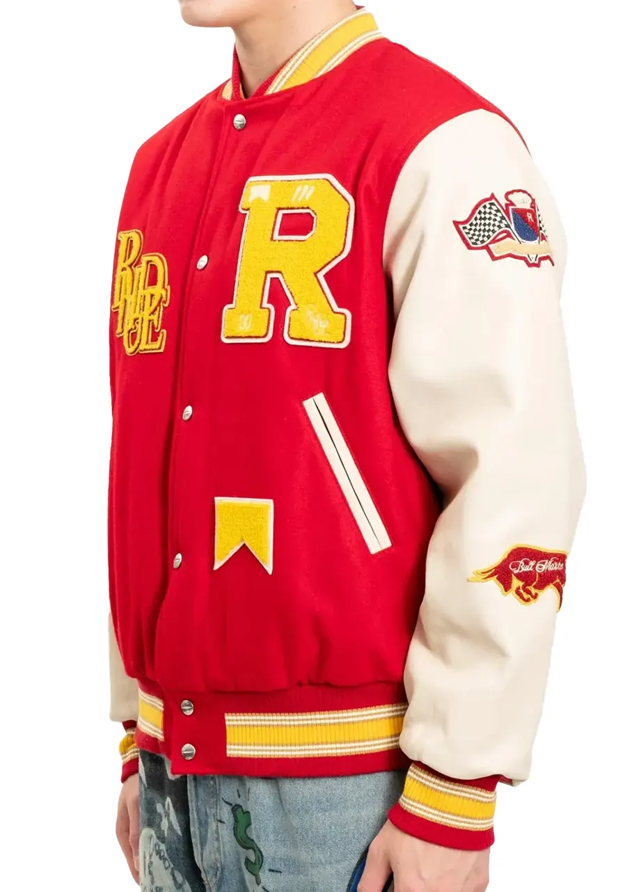 market-rhude-bull-varsity-bomber-jacket