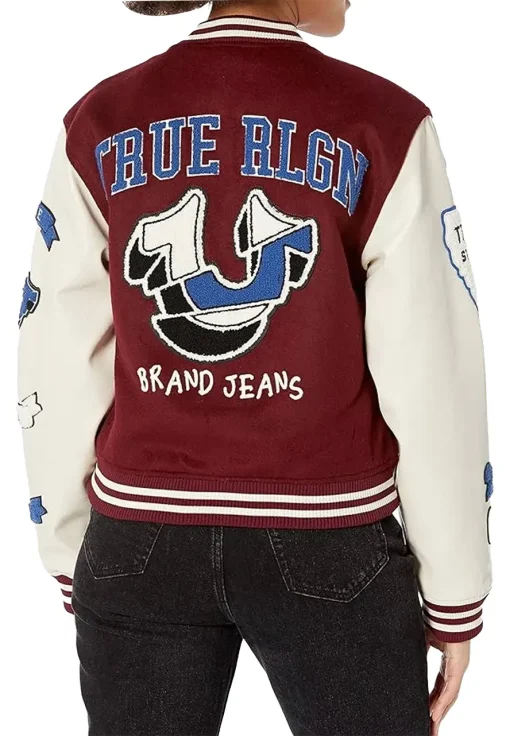 true-religion-maroon-and-white-letterman-jacket