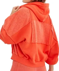 aerie-sherpa-orange-patchwork-hoodie