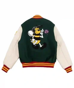 bee-line-green-varsity-jacket