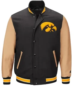 iowa-hawkeyes-black-and-brown-bomber-jacket