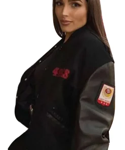 san-francisco-49ers-black-olivia-culpo-jacket