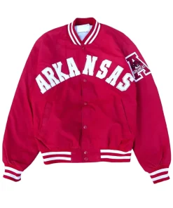 1980s-arkansas-razorbacks-satin-jacket