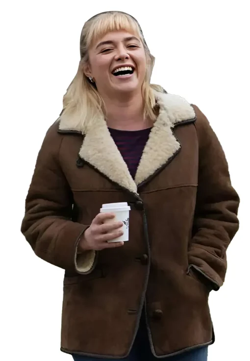 we-live-in-time-florence-pugh-shearling-jacket