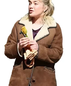 we-live-in-time-florence-pugh-shearling-jacket
