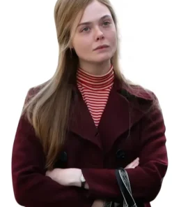 elle-fanning-a-complete-unknown-peacoat