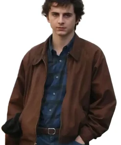 timothee-chalamet-a-complete-unknown-brown-jacket