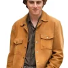 timothée chalamet suede jacket