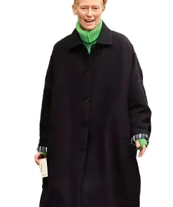 tilda-swinton-the-room-next-door-black-coat