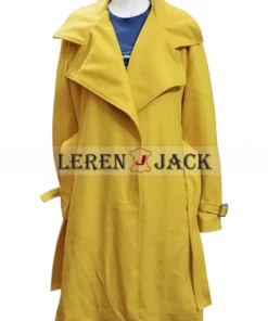 demi-moore-the-substance-yellow-coat