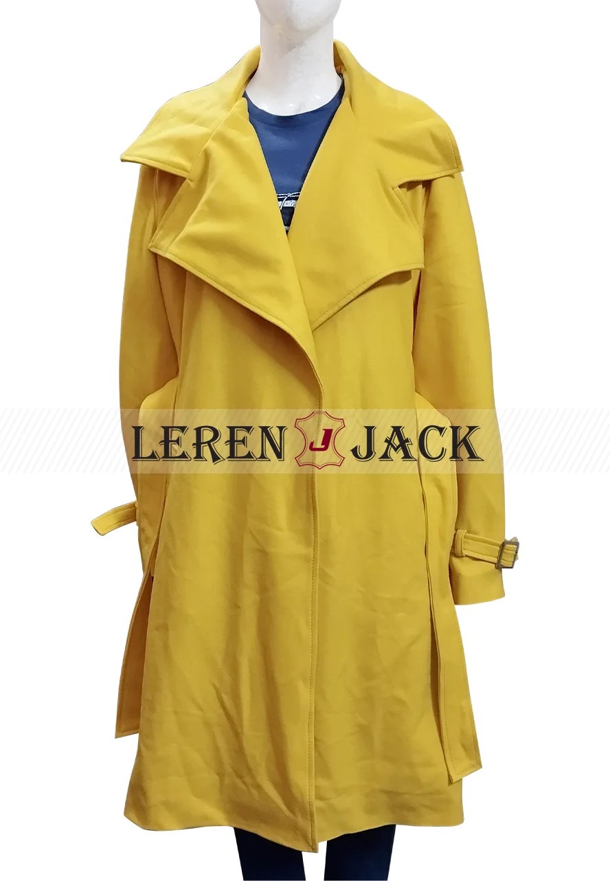 demi-moore-the-substance-yellow-coat