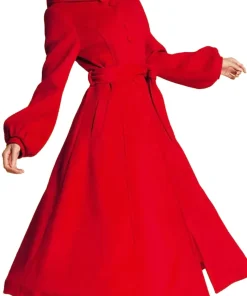 womens-red-swing-wool-coat-with-big-hood