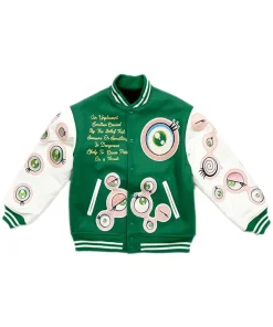 michael-takashi-murakami-green-varsity-jacket